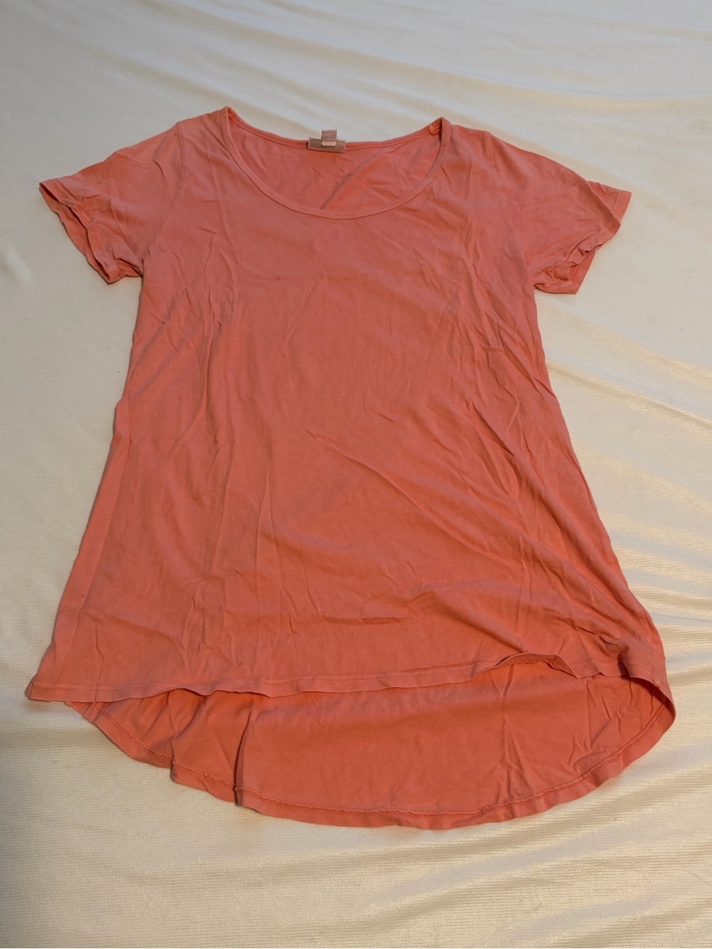 LuLaRoe Coral Scoop Neck Short Sleeve Top